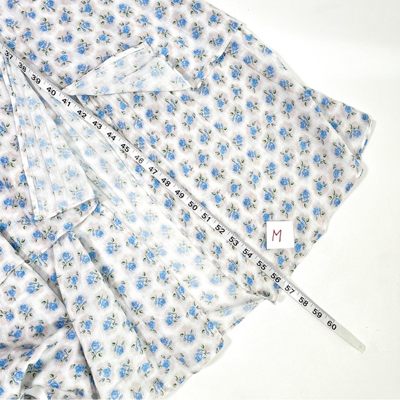 LOVESHACKFANCY Anzie powder blue maxi cottagecore dress - Picture 8 of 14